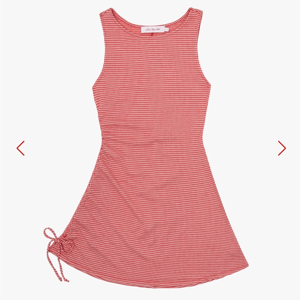 Lisa Says Gah Red “Cher” Mini Dress in Pomodoro